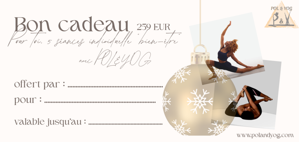 Cette carte cadeau donne droit à son détenteur, à 5 séances d'1h d'Hatha yoga privatisée, en présentiel.